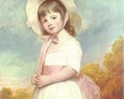 乔治 罗姆尼 : Portrait of Miss Willoughby